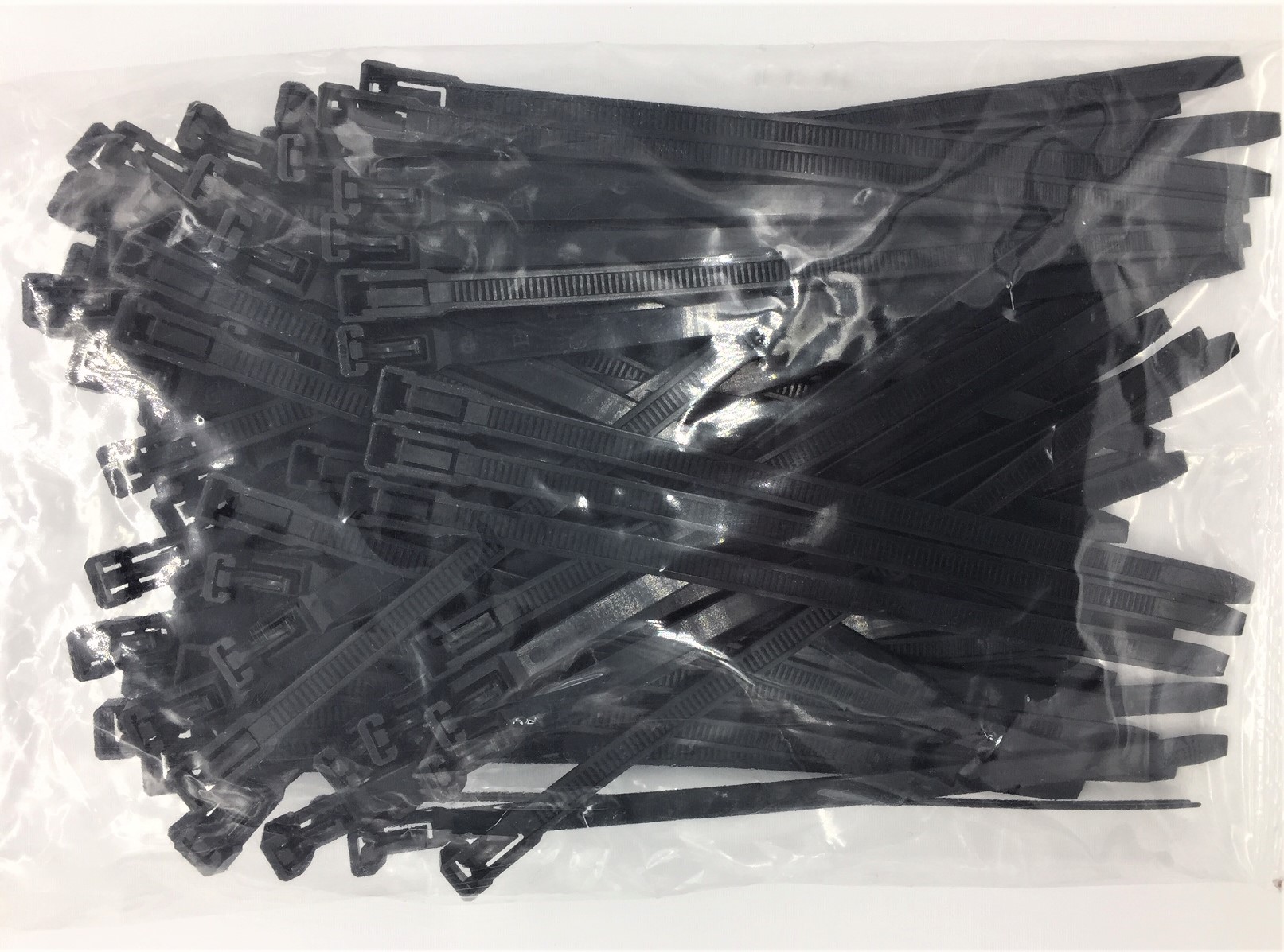 100 Kabelbinder, 7,5 x 200 mm